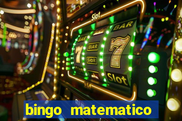 bingo matematico para ensino medio